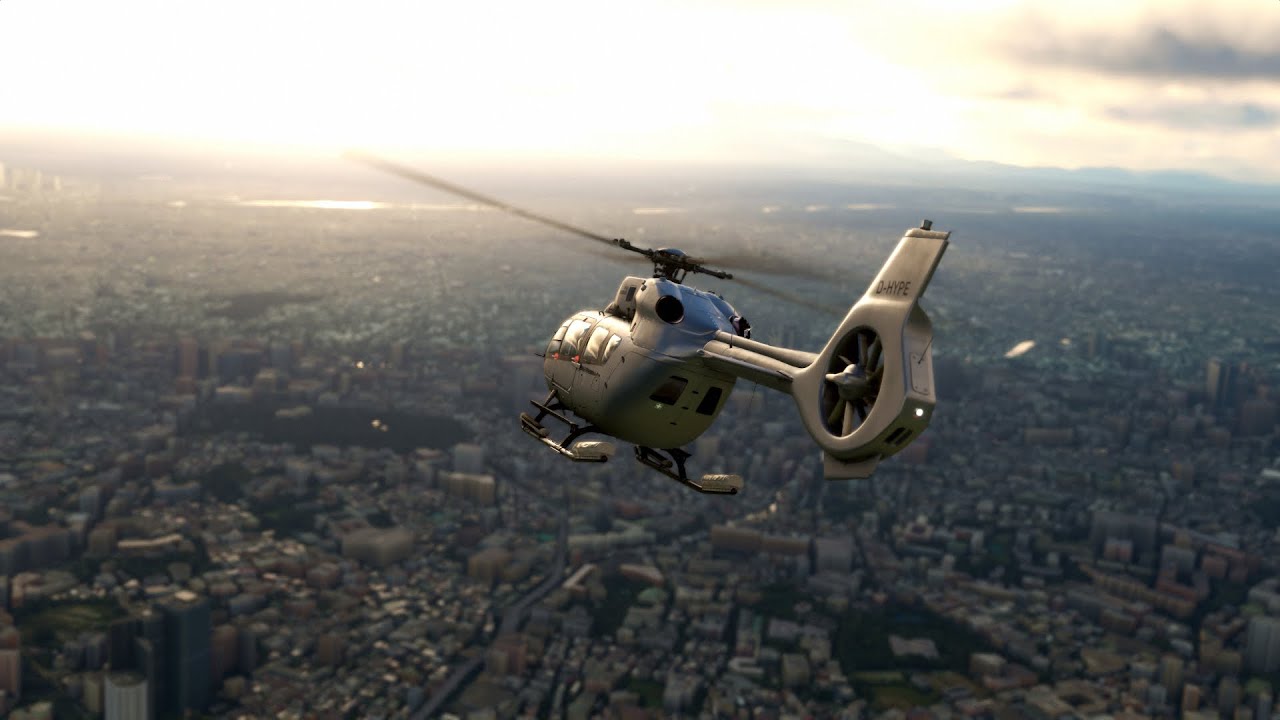 MSFS / Airbus H145 PT.1 Takeoff and Flight and Landing Tutorial (German)
