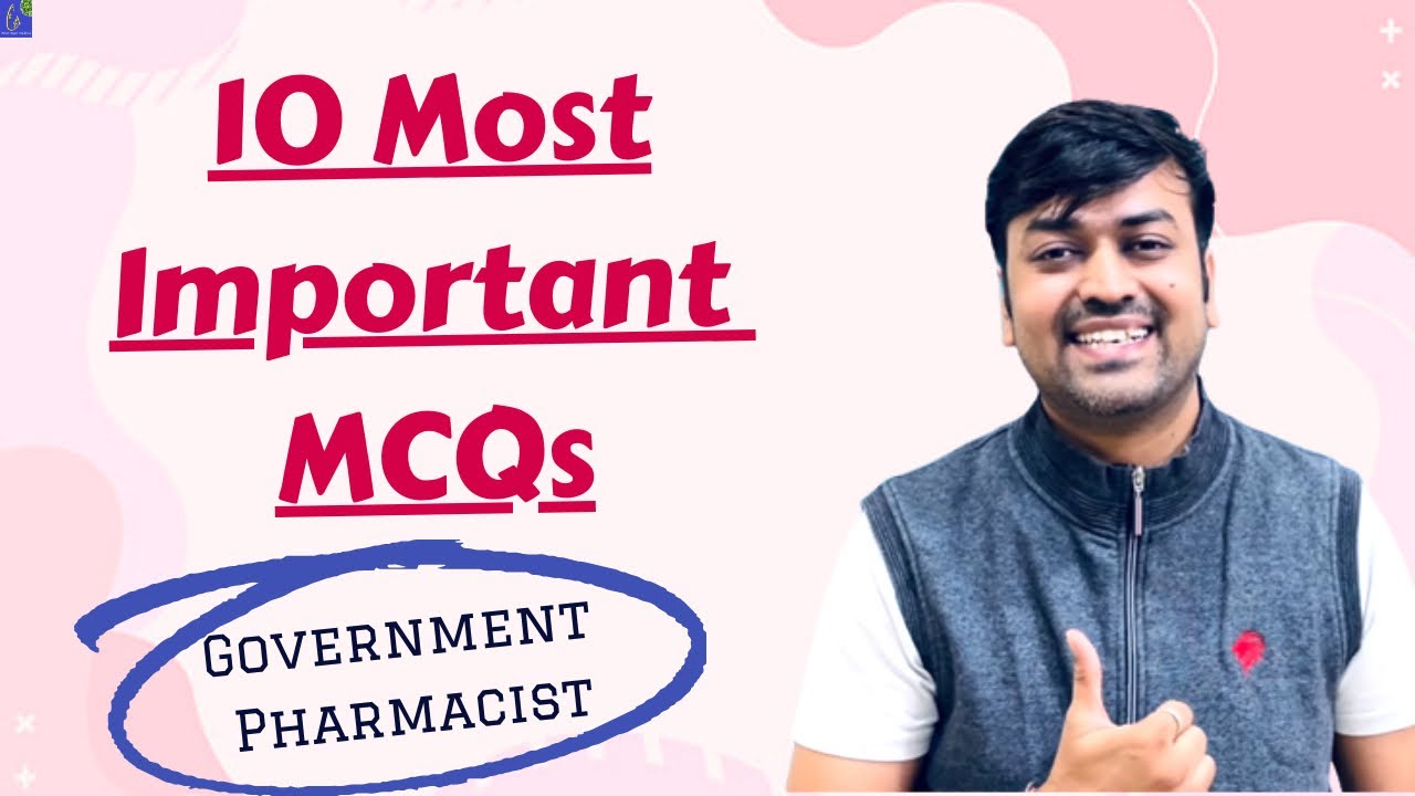 RRB pharmacist exam preparation | Pharmacist Exam | Most Important 10 Questions | Railway Pharmacist