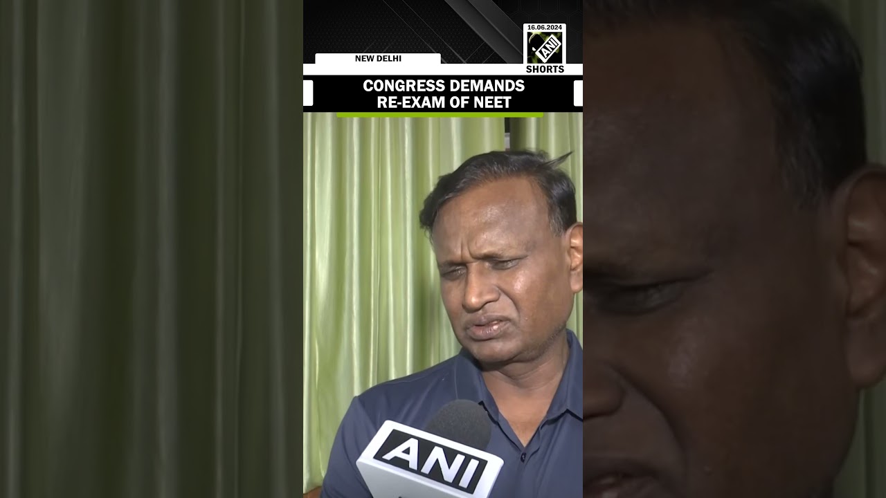 NEET &lsquo;Grace Marks&rsquo; row: &ldquo;We demand re-examination of the NEET&rdquo;, says Congress leader Udit Raj