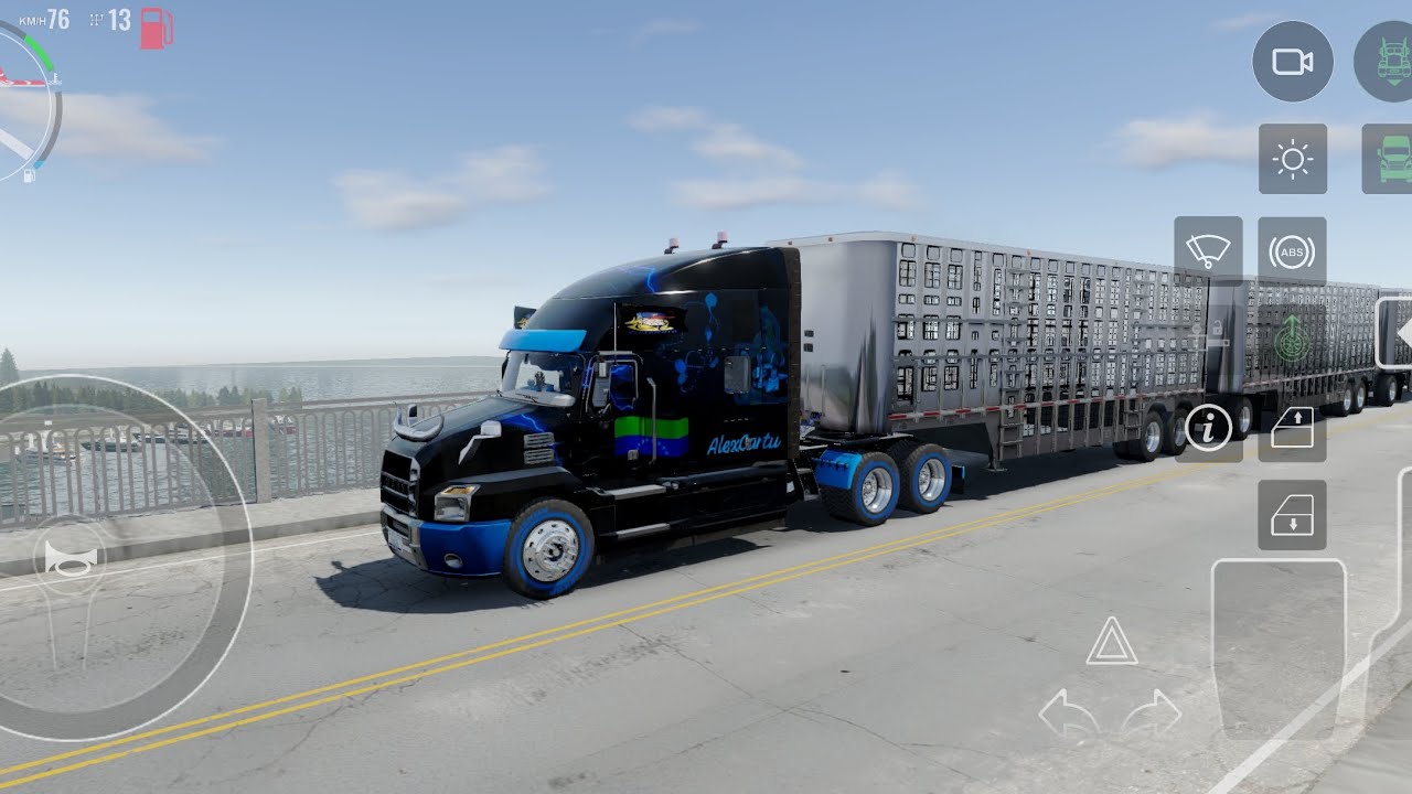 Truck Simulator Big Rigs seguimos dándole Paso A Paso y sin apuros El perla negra 🌑😎❤️‍🔥