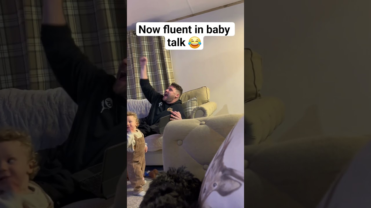 Now fluent in baby talk 😂 #fyp #family #parenting #funny #kids #emmerdale #itv