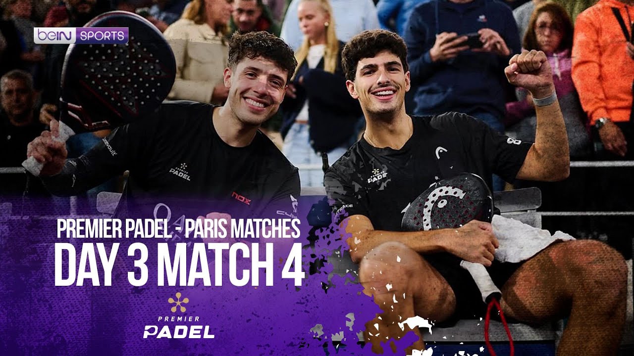 Coello/Tapia vs Collado/Hernandez | HIGHLIGHTS Premier Padel Paris Day 3 | 09/10/2025 | beIN SPORTS