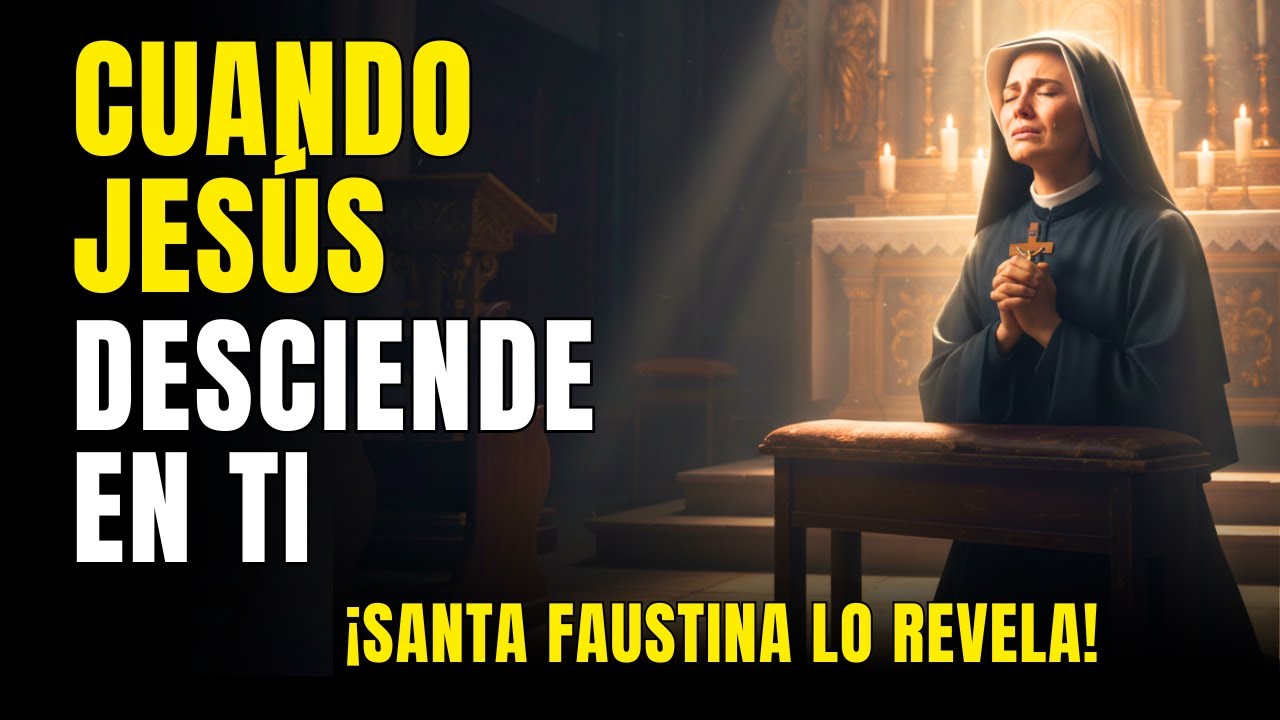 LO QUE SUCEDE EN EL ALMA CUANDO LA HOSTIA TOCA TU LENGUA — SANTA FAUSTINA LO REVELA