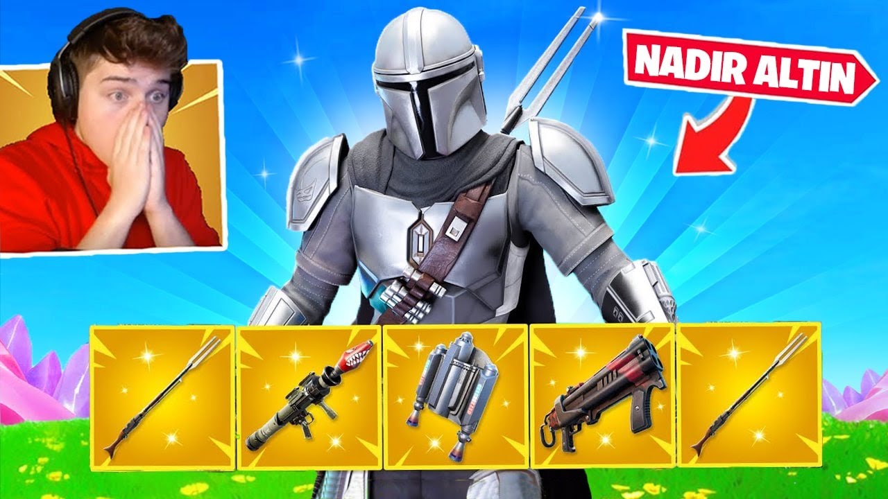 Yeni *NADİR ALTIN* Silahlarla Win Alma !! (Türkçe Fortnite)