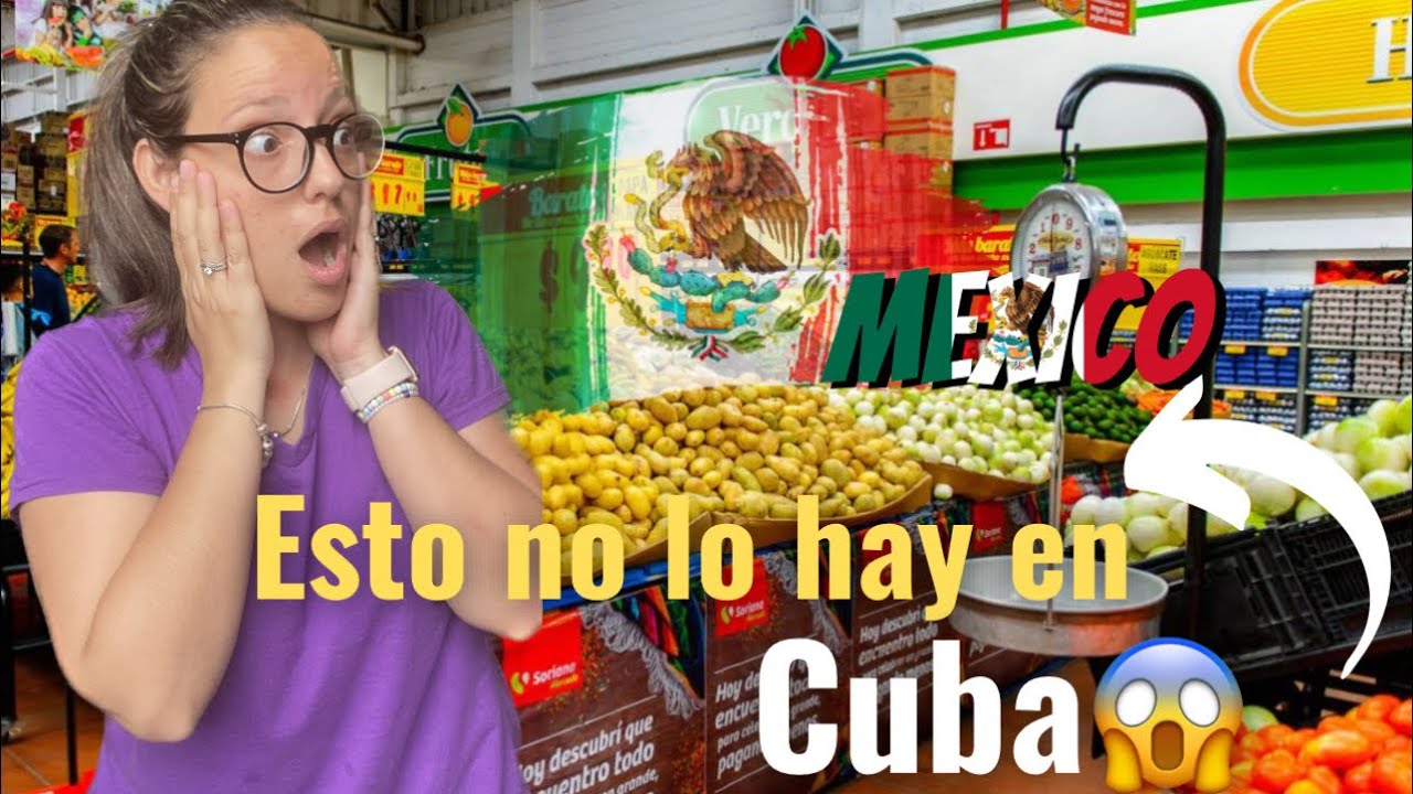 CUBANA ALUCINA al ver esto por PRIMERA vez,REACCIÓN a supermercado Mexicano 🇲🇽/Choque Capitalista