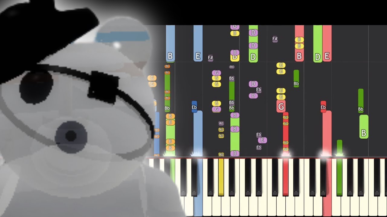 Ghosty Theme - Piano Remix - Piggy Roblox