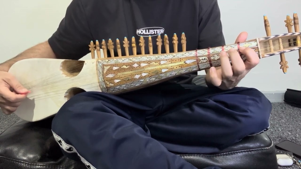 Day 36 of playing rabab .practicing 1,2,3,4,5 sargam
