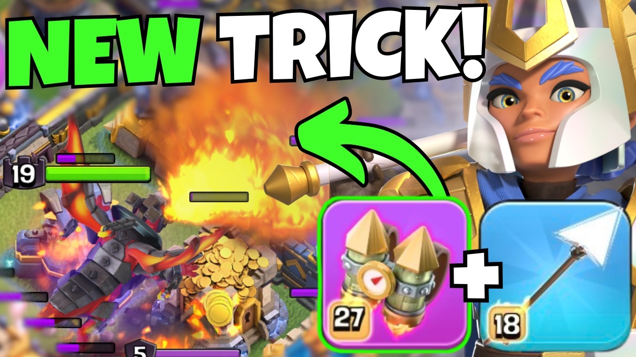 Новый трюк с ракетным рюкзаком сломает Clash of Clans...