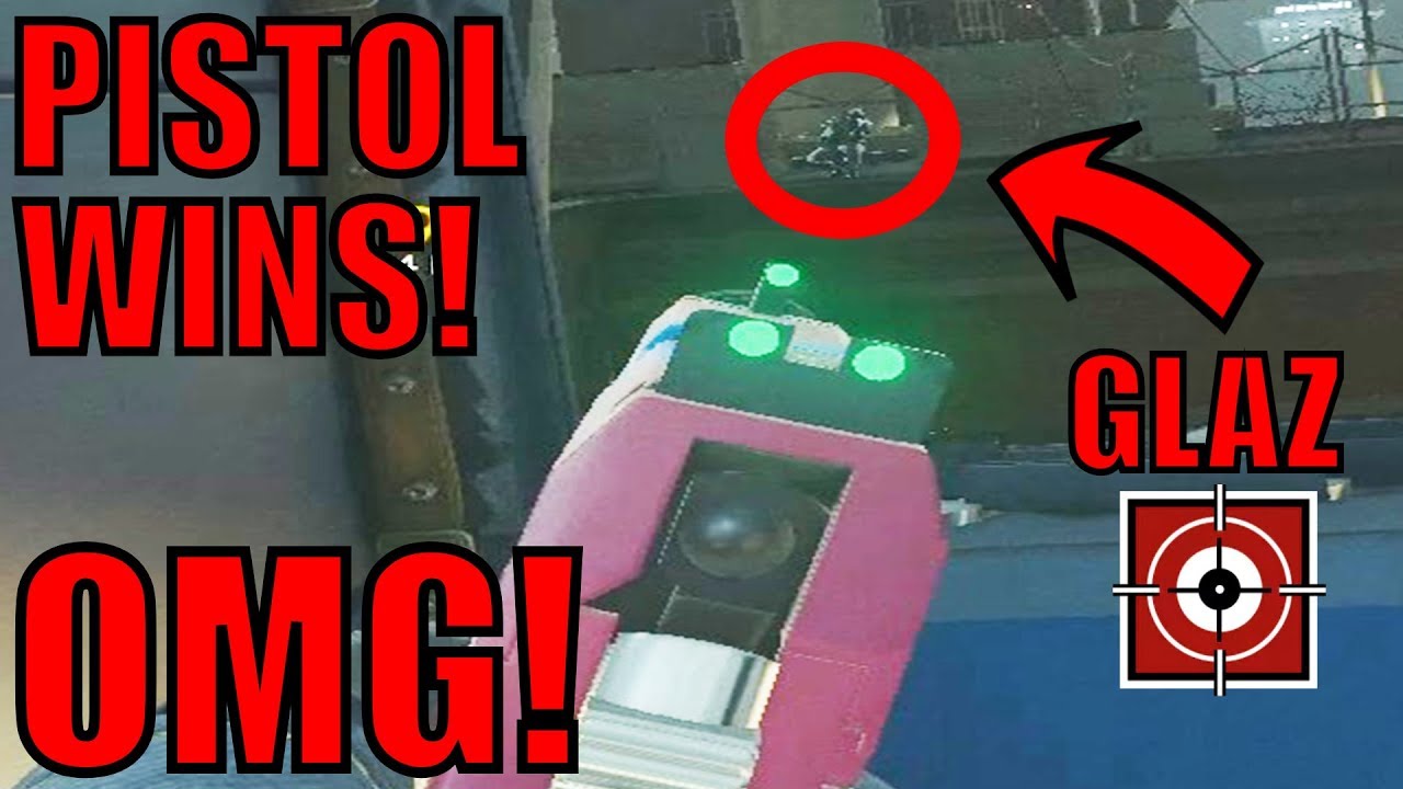 PISTOL VS GLAZ! EASY! - Rainbow Six Siege Gameplay