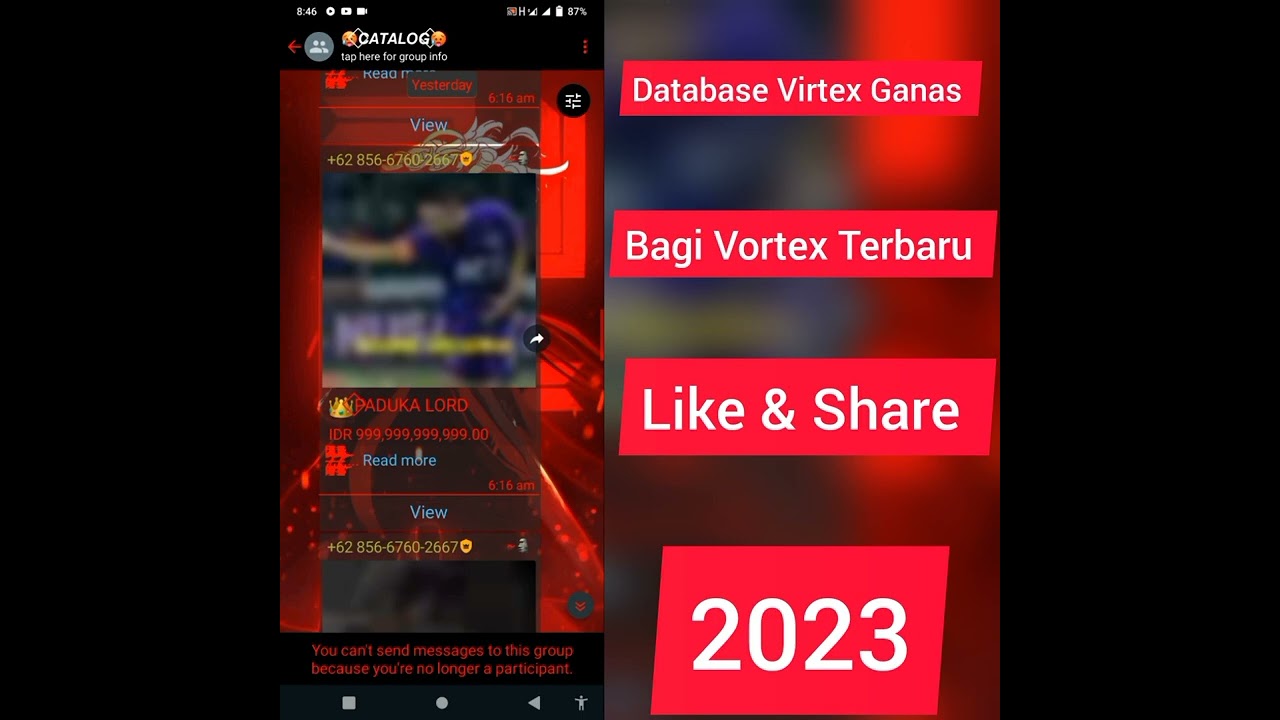 database virtex slayer ganas Terbaru link GB Whatsapp kebal virus Immune v&iacute;rus