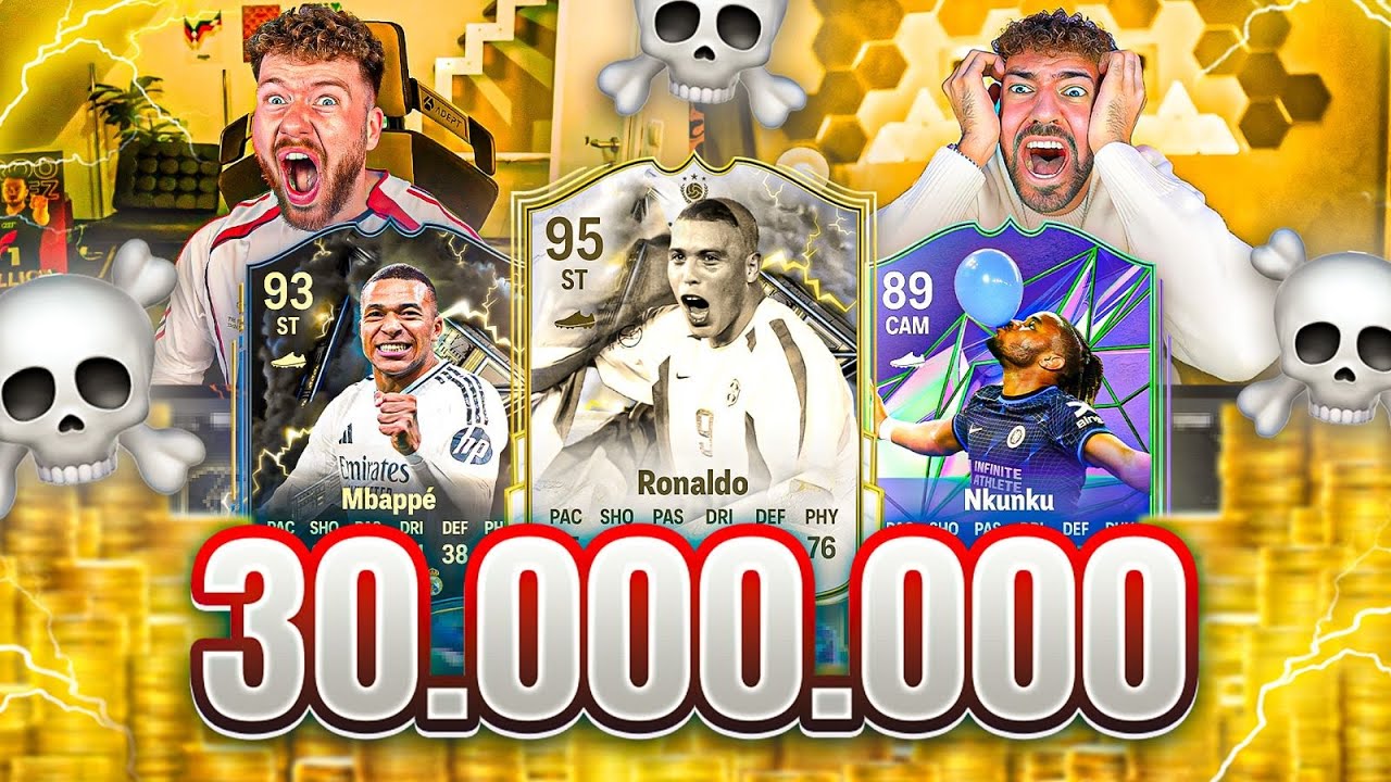 30 MIO COINS SBB ☠☠ KOMPLETT RIP UND KARRIEREENDE 🚑🤕 EA FC 25