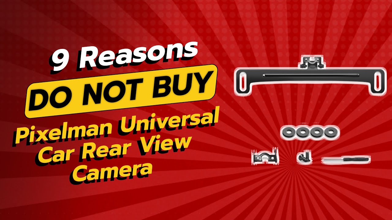 DON'T BUY Pixelman Universal Car Rear View Camera Before Watching THIS! 😱🚗