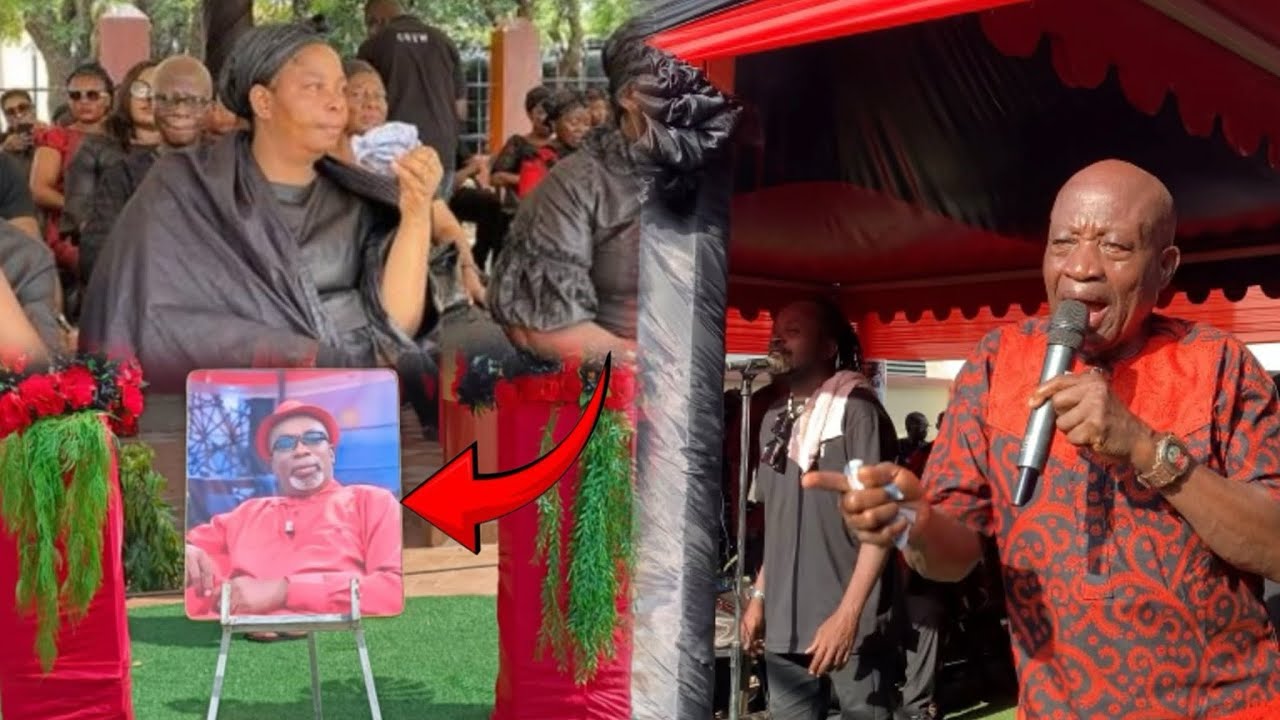 Hmmm…. Baffour Kyei mourns K.K Kabobo with hot Performance