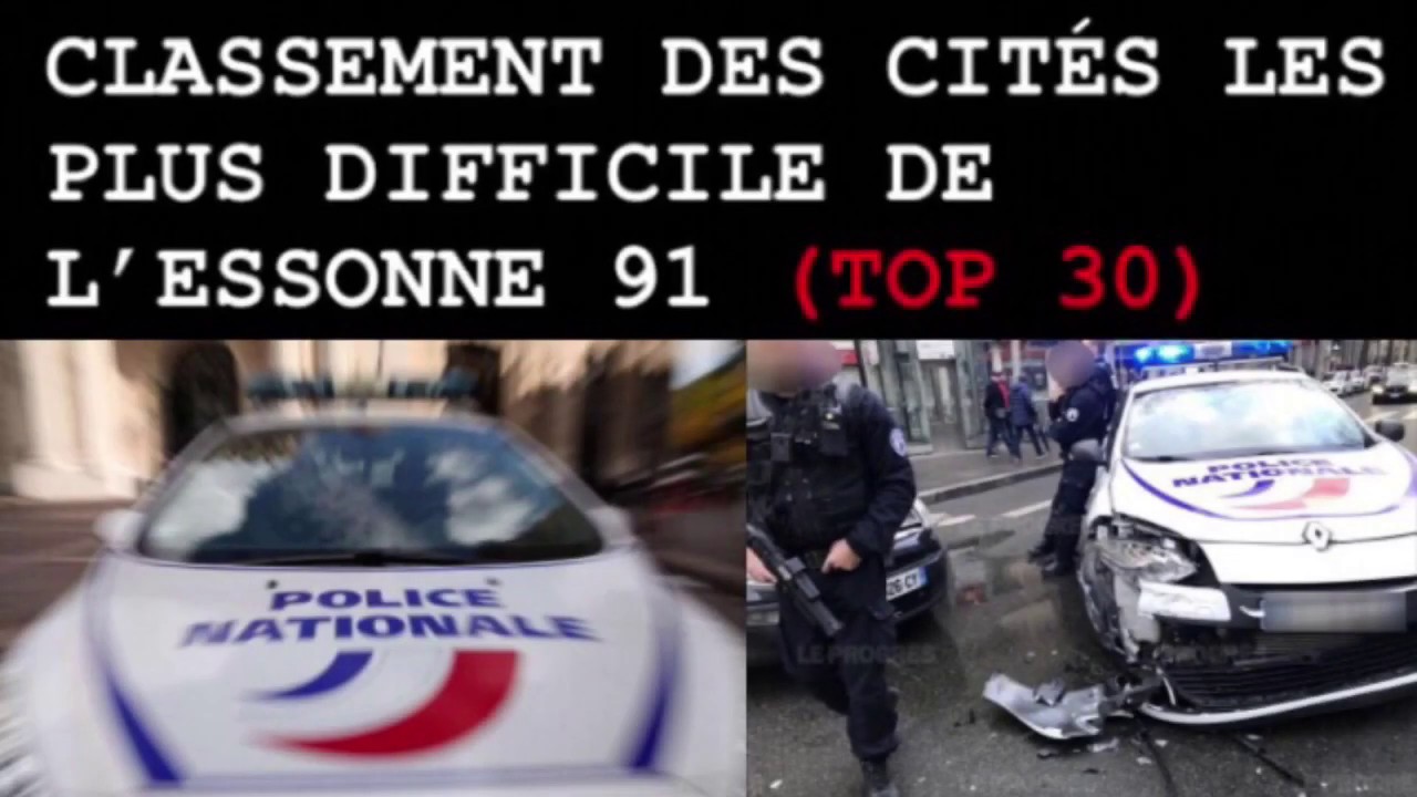 TOP 30 CITÉS SENSIBLE DU 91 (ESSONNE) ! 2020