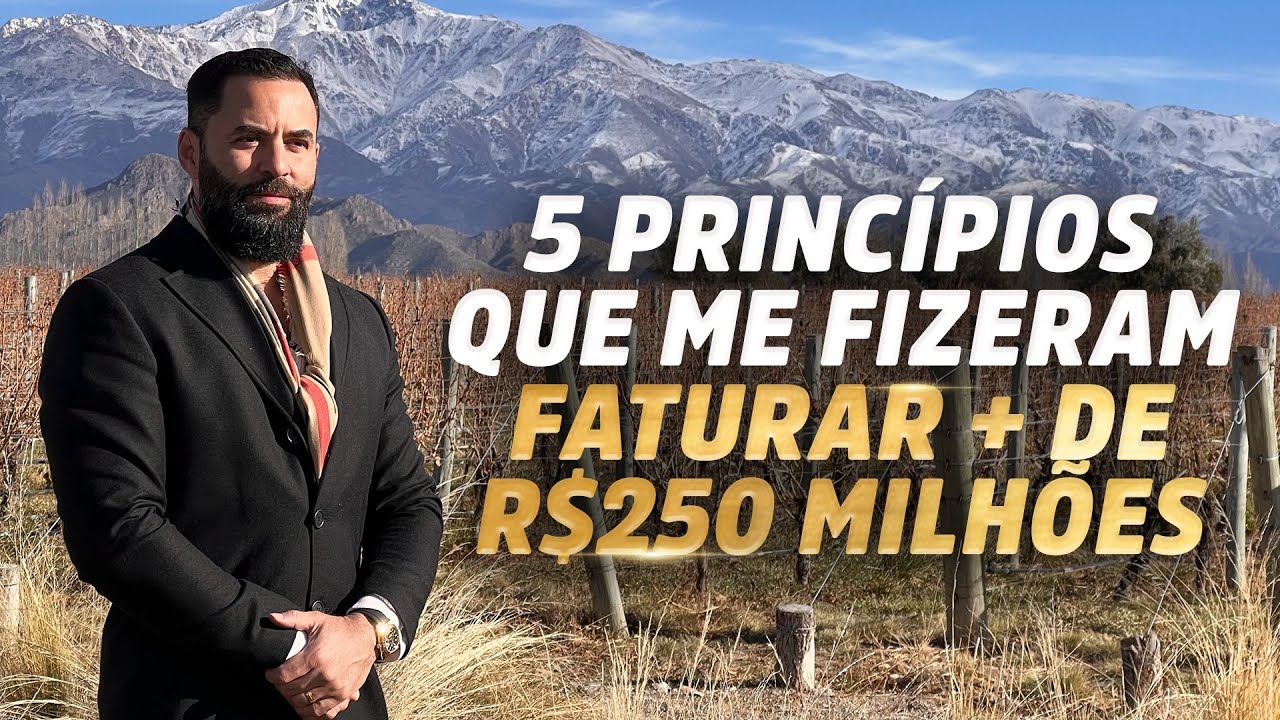 5 PRINC&Iacute;PIOS PARA QUEM DESEJA ENRIQUECER  | Wendell Carvalho