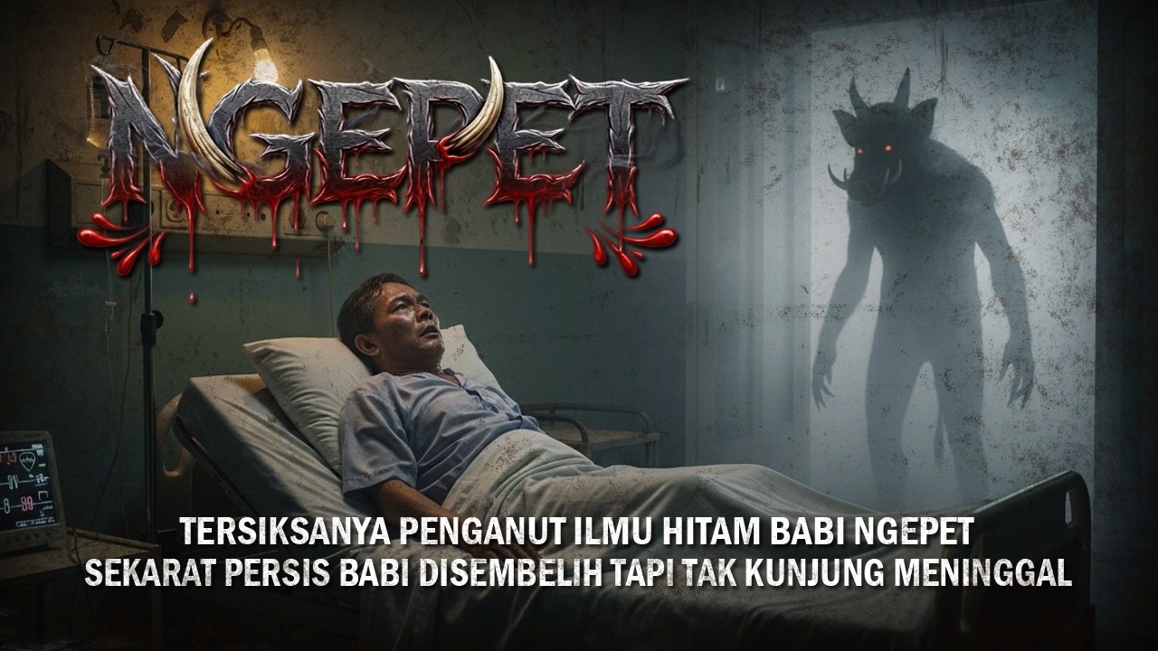 TERSIKSANYA PENGANUT ILMU HITAM BABI NGEPET, SEKARAT TAPI TAK KUNJUNG MENINGGAL