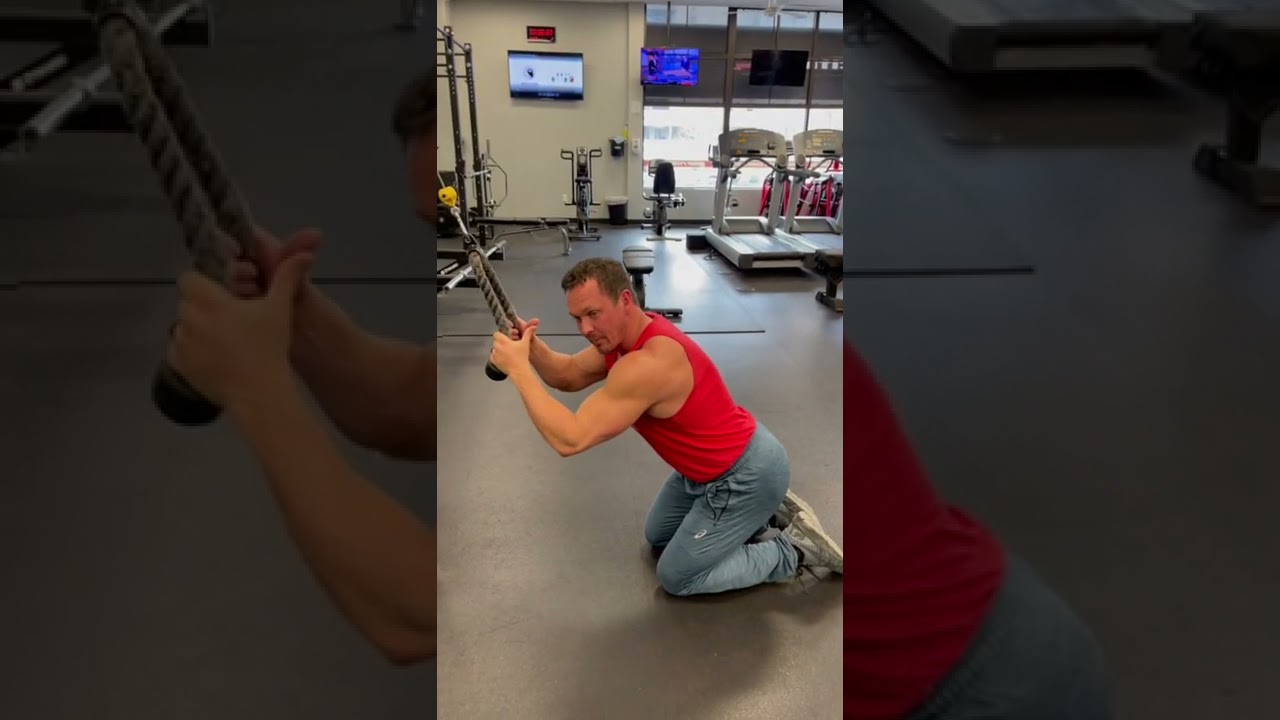 Cable Rope Crunches