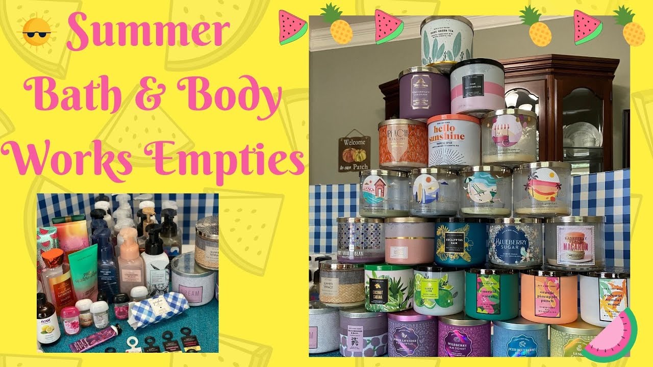 MASSIVE Bath & Body Works Empties | Summer 2021