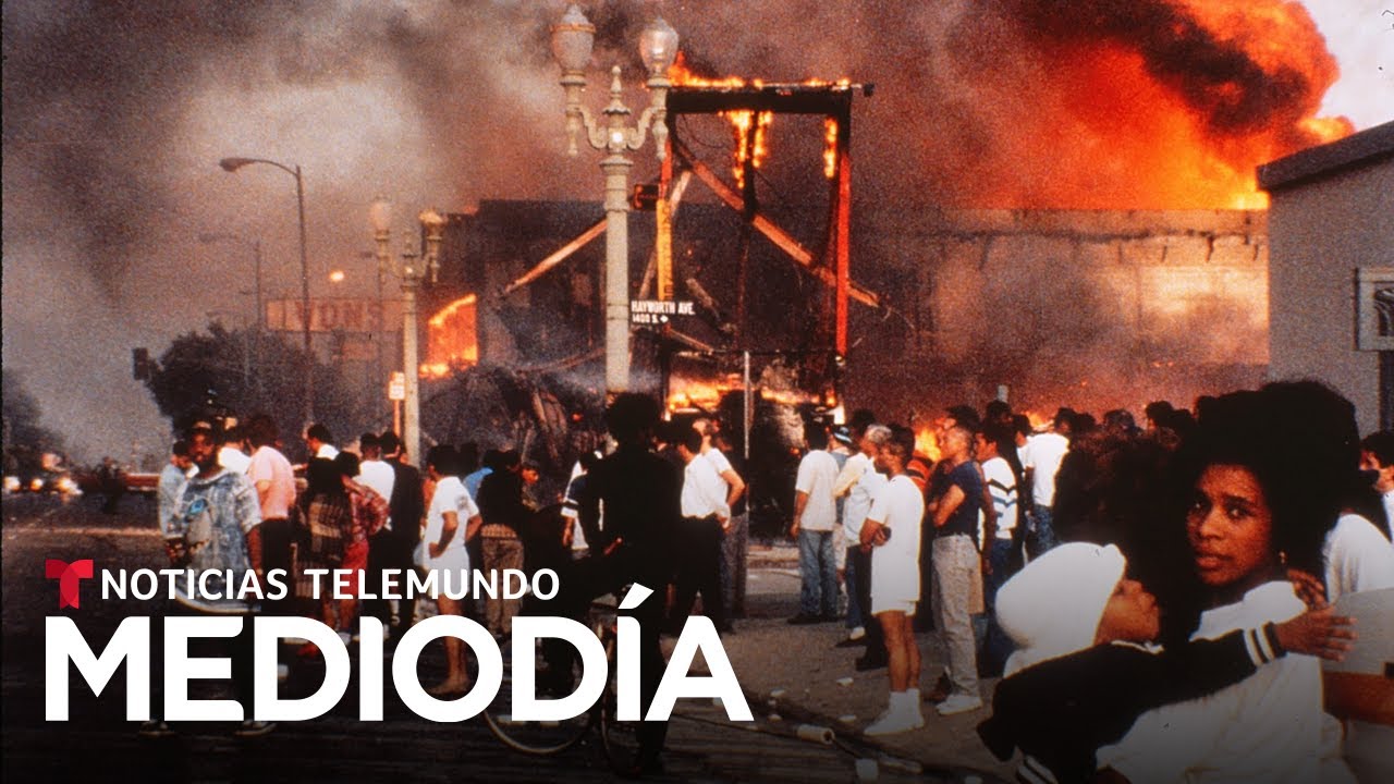 Se cumplen 30 años de las protestas raciales de Los Ángeles | Noticias Telemundo