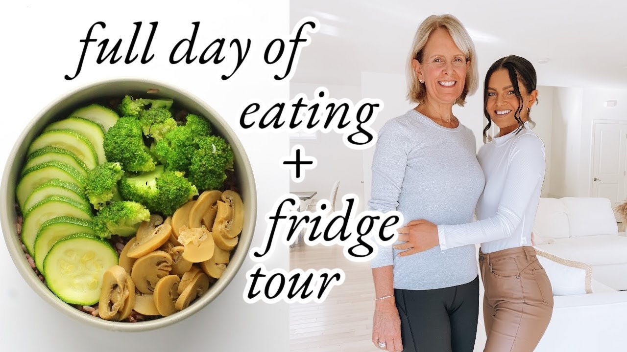 My 63-Year-Old Mom's Full Day of Eating + Fridge Tour