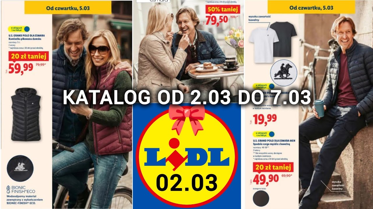 ✨ LIDL Katalog Promocyjny Włókienniczy Lidl od 2.03 do 7.03 - Kuchnia Parkside #lidlpolska