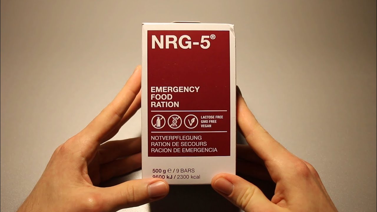 NRG-5 Emergency Food Ration Review