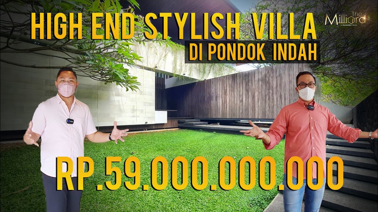 HOUSE TOUR #42 | RUMAH MEWAH PONDOK INDAH, KARYA ARSITEK TERNAMA, TURUN HARGA by GrandeVida Property