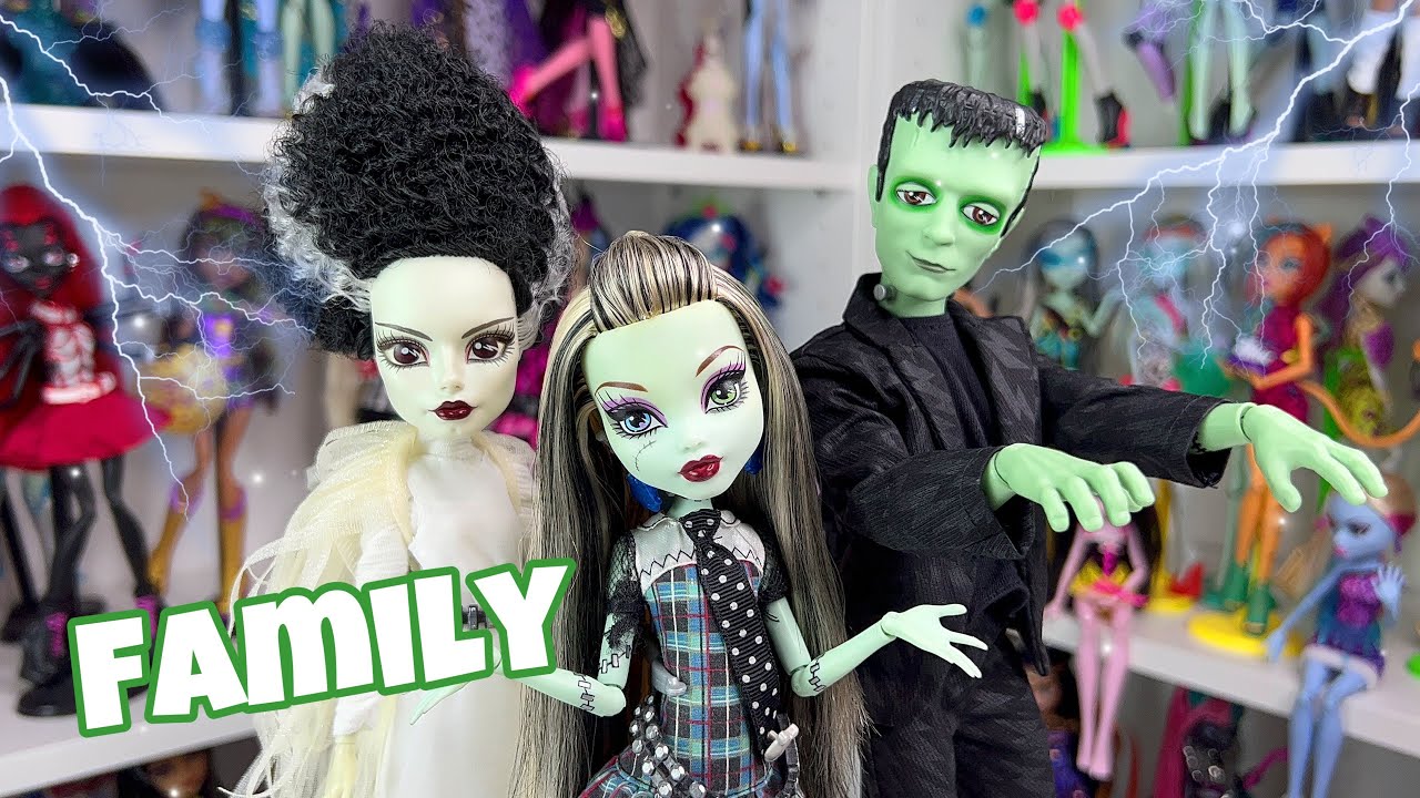 Обзор кукол Monster High Skullector Bride Of Frankenstein!