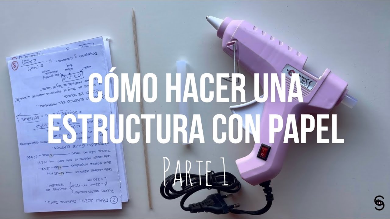CÓMO HACER UNA ESTRUCTURA CON PAPEL || PARTE 1 || TECNOLOGÍA 1ºESO
