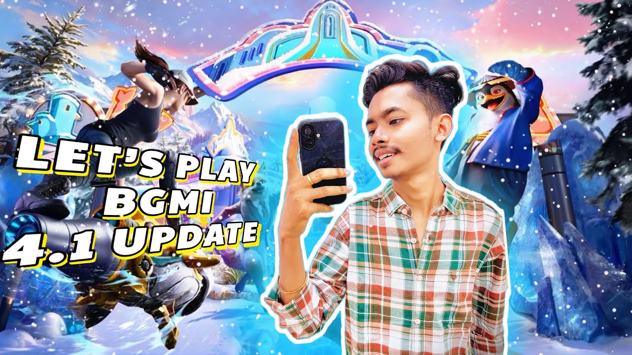 LET’S EXPLORE ☃️ 4.1 NEW UPDATE GAMEPLAY BGMI / PUBG | RANK PUSHING |GOVIND GAMING
