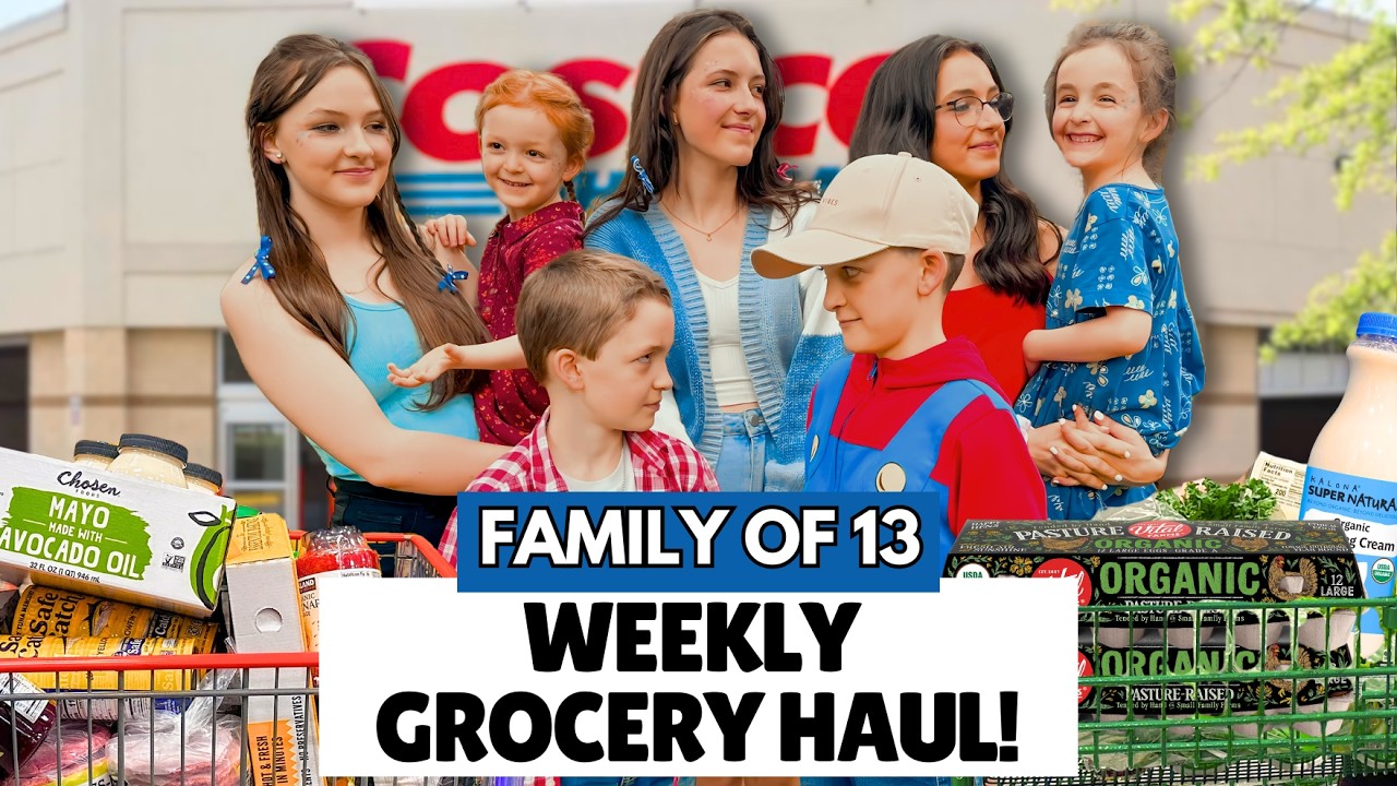 Huge $770 Grocery Haul for Family of 13 😳 Costco Restock!
