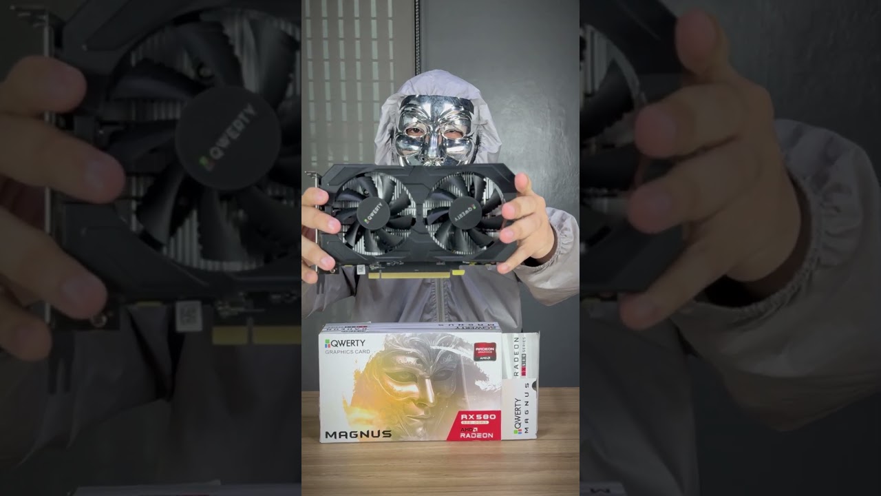 Unboxing Magnus RX580, dari QWERTY! AMD Radeon Series 