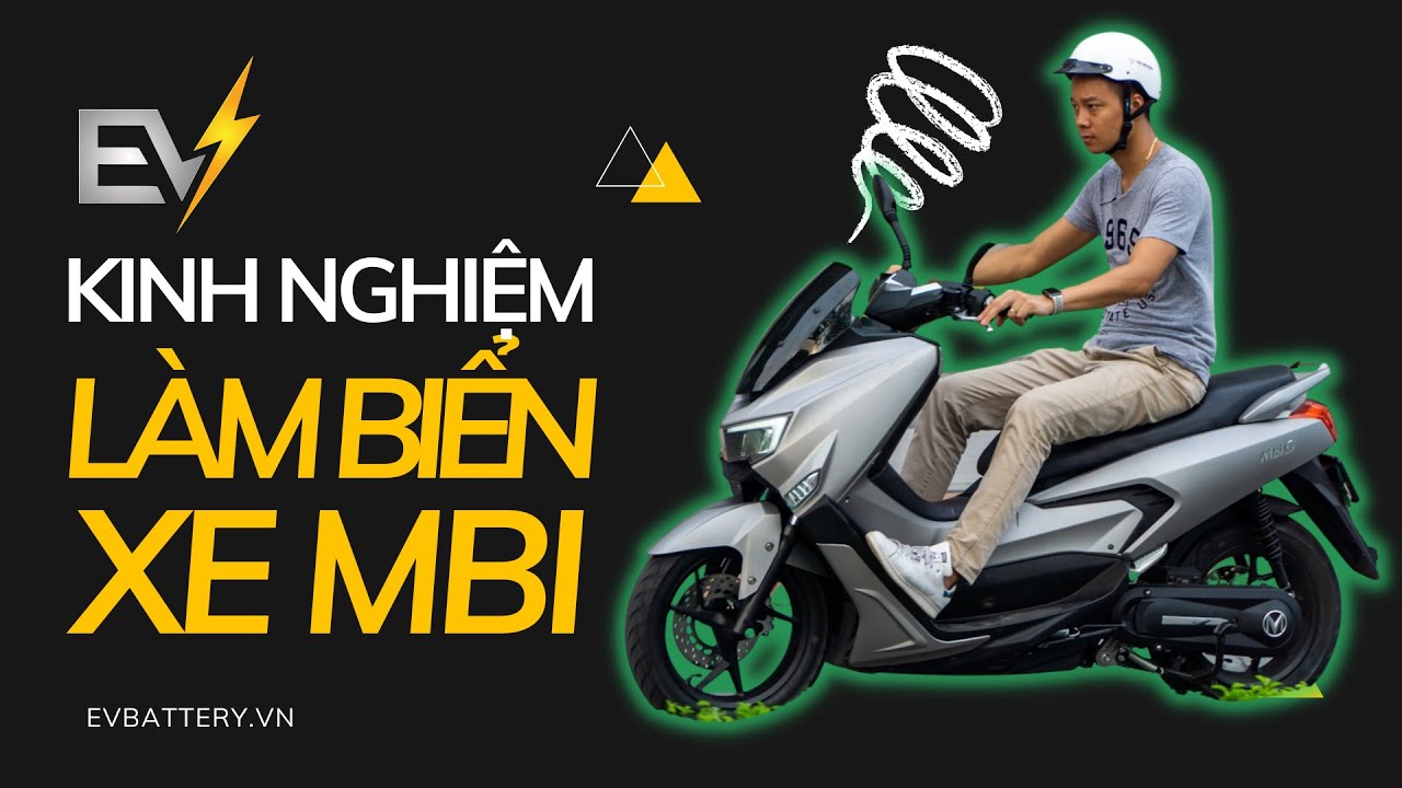 CHIA SẺ KINH NGHIỆM LÀM BIỂN SỐ XE MÁY ĐIỆN MBI | HOTLINE: 0904-871-870