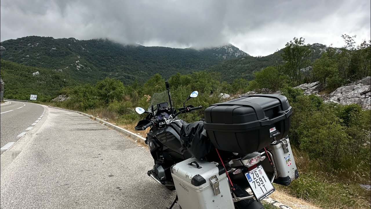 4K Motorcycle Trip in Croatia Slovenia Bosnia And Herzegovina Montenegro