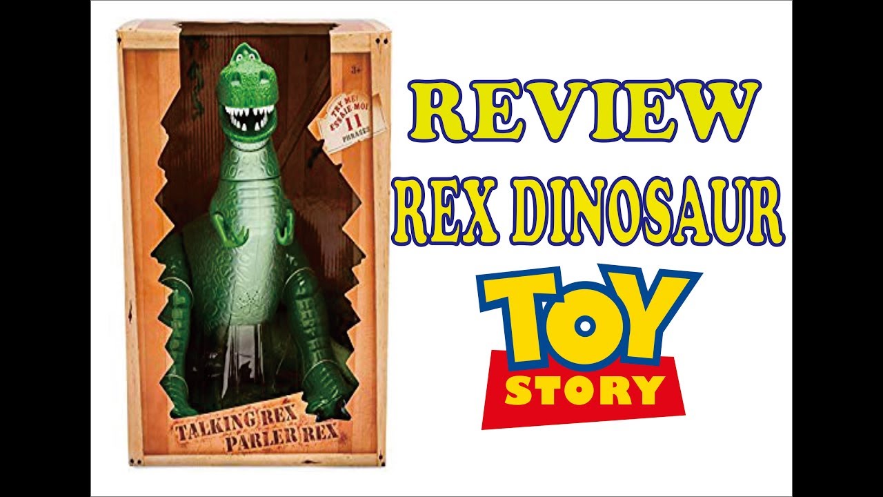 REVIEW - REX DINOSAUR TOY STORY DISNEY STORE (INDONESIA)