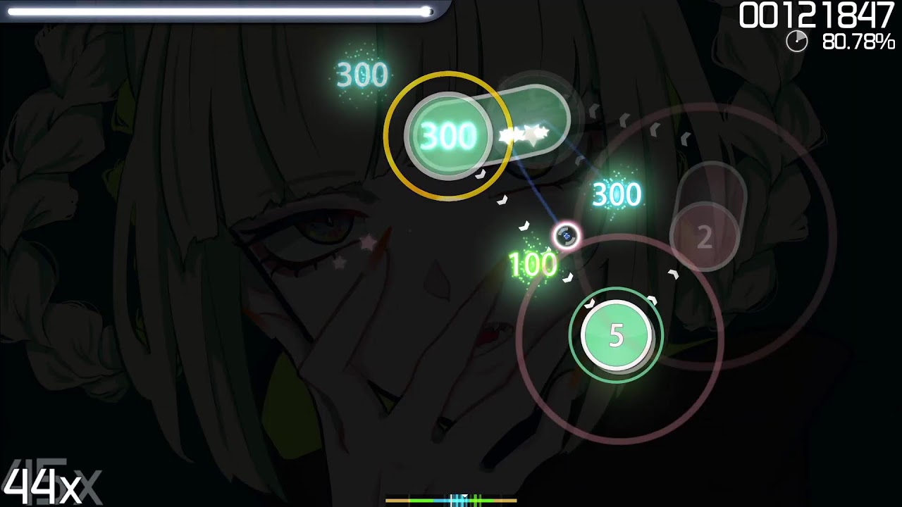 chileando osu y probando