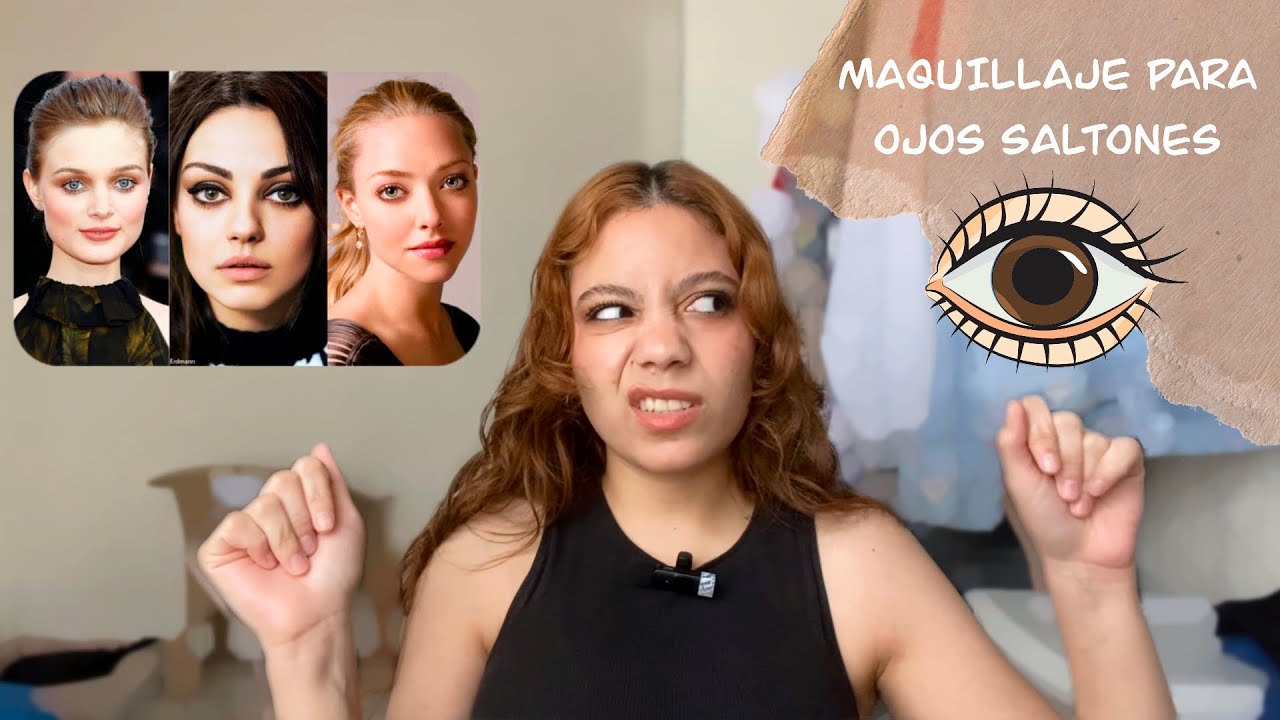 Maquillaje para ojos saltones🫰🏻✨