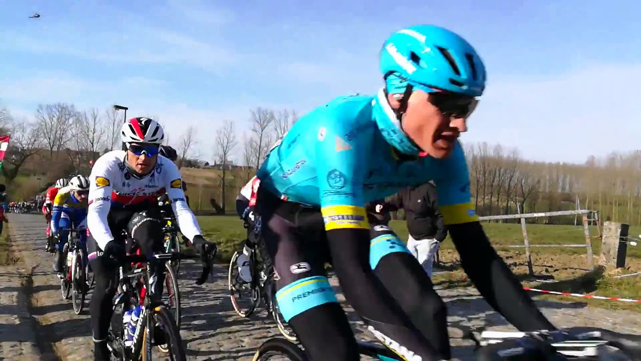 Dernier passage Haaghoek Omloop Het Nieuwsblad 2018