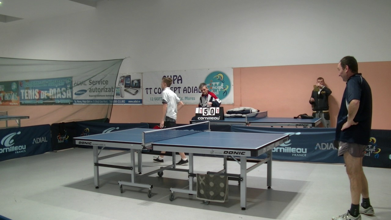 Campionatul judetean Mures 2016 finala Moldovan Cristian - Simon Csaba 3-1