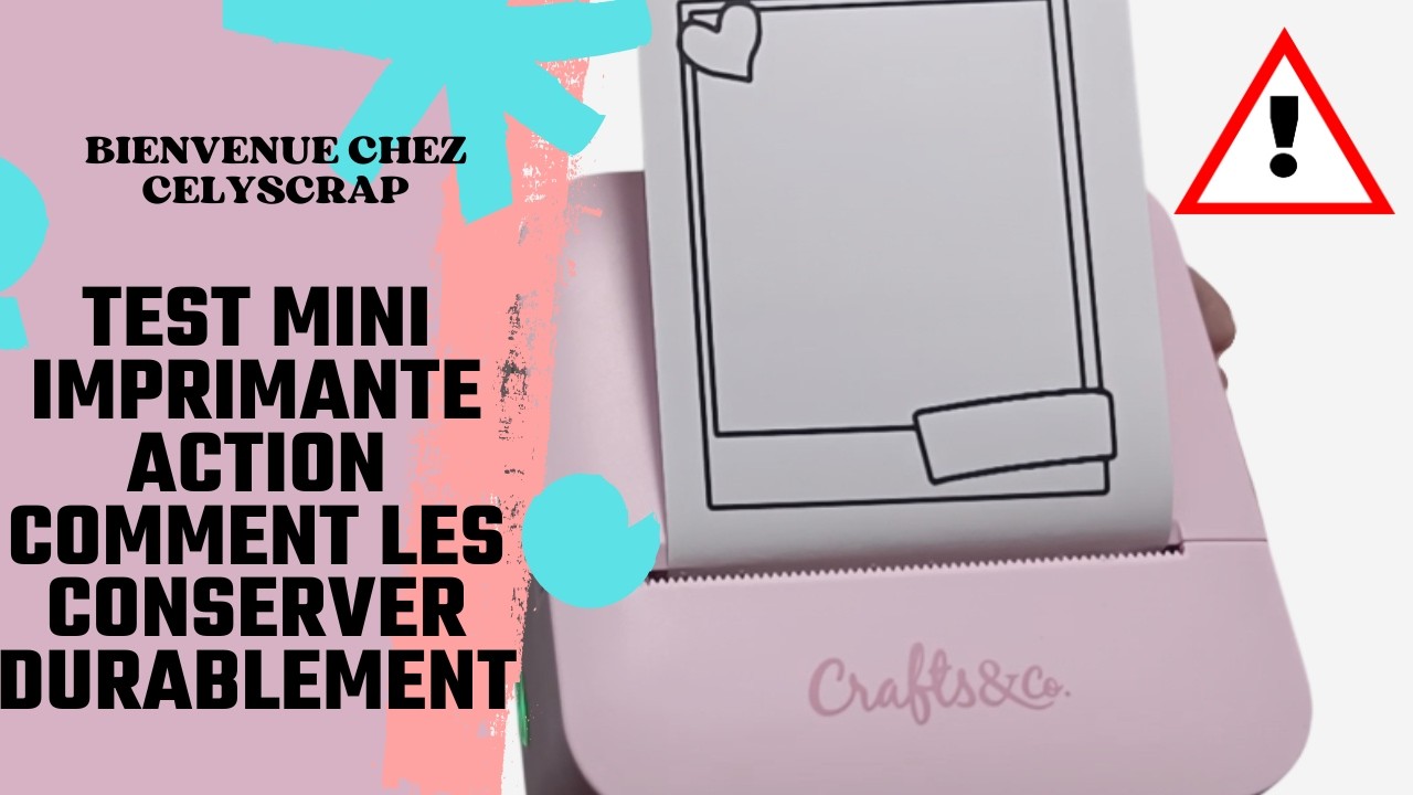 TEST IMPRIMANTE ACTION JE VOUS MONTRE COMMENT RENDRE INEFFACABLE VOS IMPRESSIONS