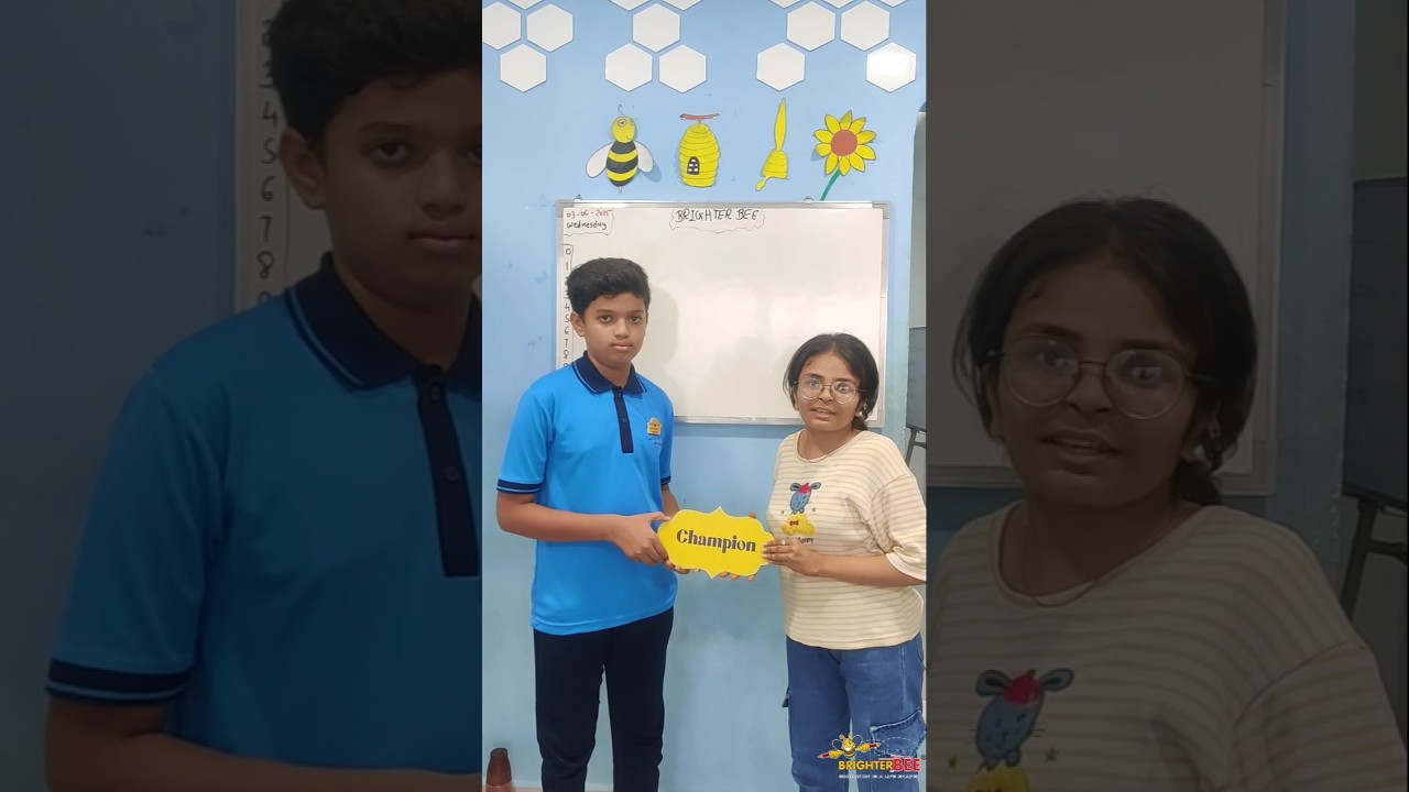 Math&rsquo;s Champion🔥 | Speed Calculation Talent #Shorts  #brighterbee #mathsproblemssolve #mastermaths