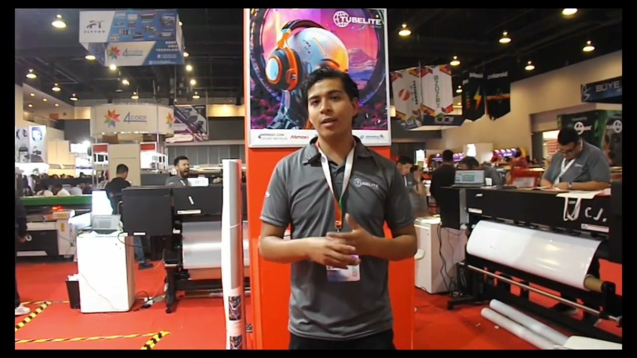 Tubelite presenta el nuevo plotter Mimaki CJV200-160 en Expo Impresión 2025