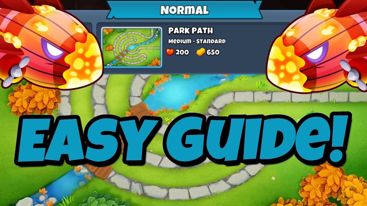 BTD6 Blastapopoulos Guide || No Monkey Knowledge || Park Path BTD6