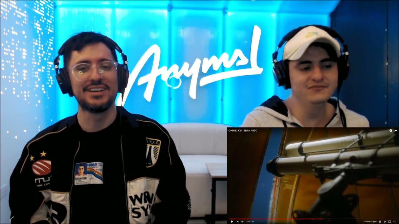 [Reacción] COSMIC KID - BRINCANDO | ANYMAL LIVE 🔴