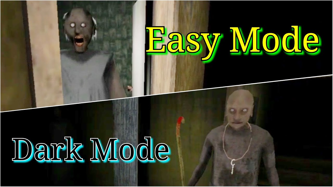 Granny Chapter Two V1.0.1 In Easy Mode And Dark Mode