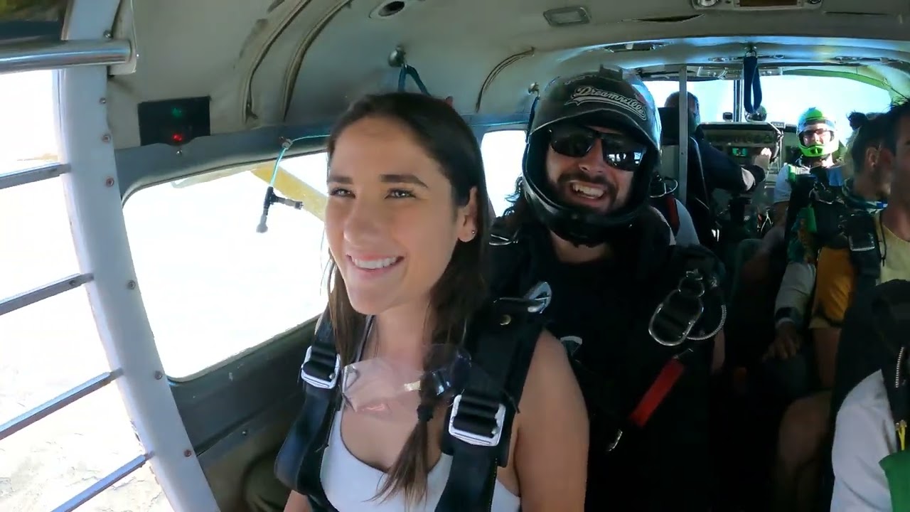 Trying Out Camera Wings/Filming Reserve Parachute Flight
