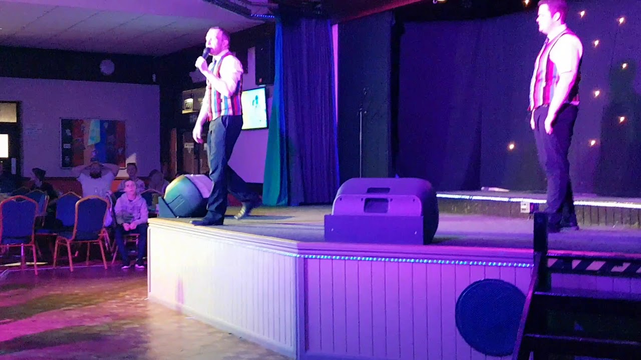 Entertainment at John Fowler's park St Ives with Stripey Craig and Cobbey