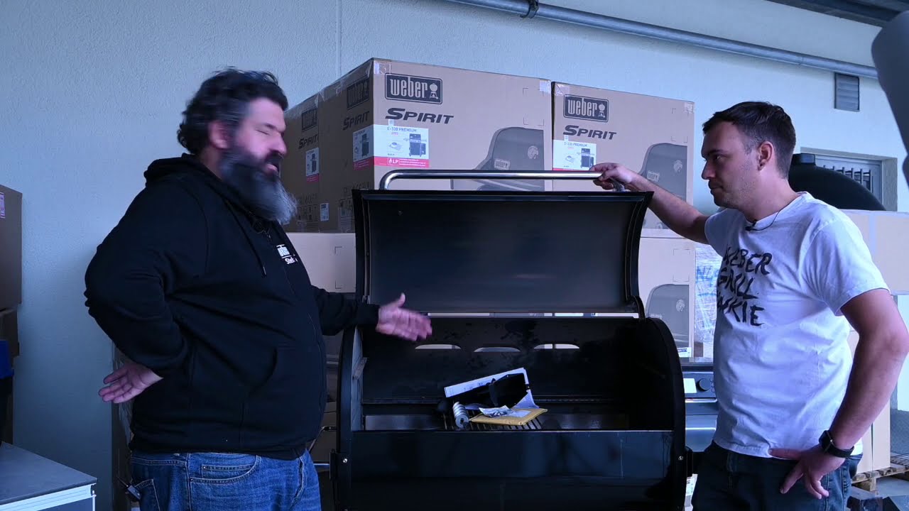 Weber SmokeFire - Umbau des Trichters und der Förderschnecke