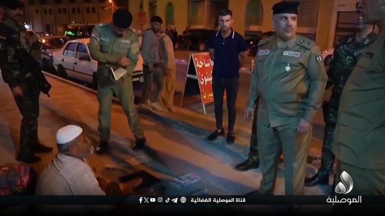 قائد شرطة نينوى يجري جولة ميدانية مسائية في الموصل.. ويؤكد حرص الأجهزة الأمنية على طمأنة المواطنين