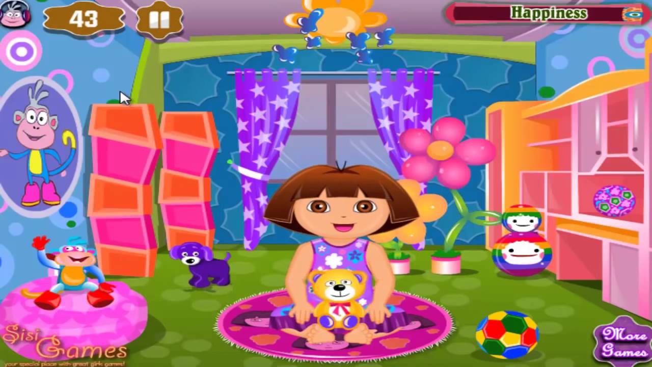 Cartoon game  Dora the Explorer   Baby Dora Diaper Change  Full Episodes in English 2015